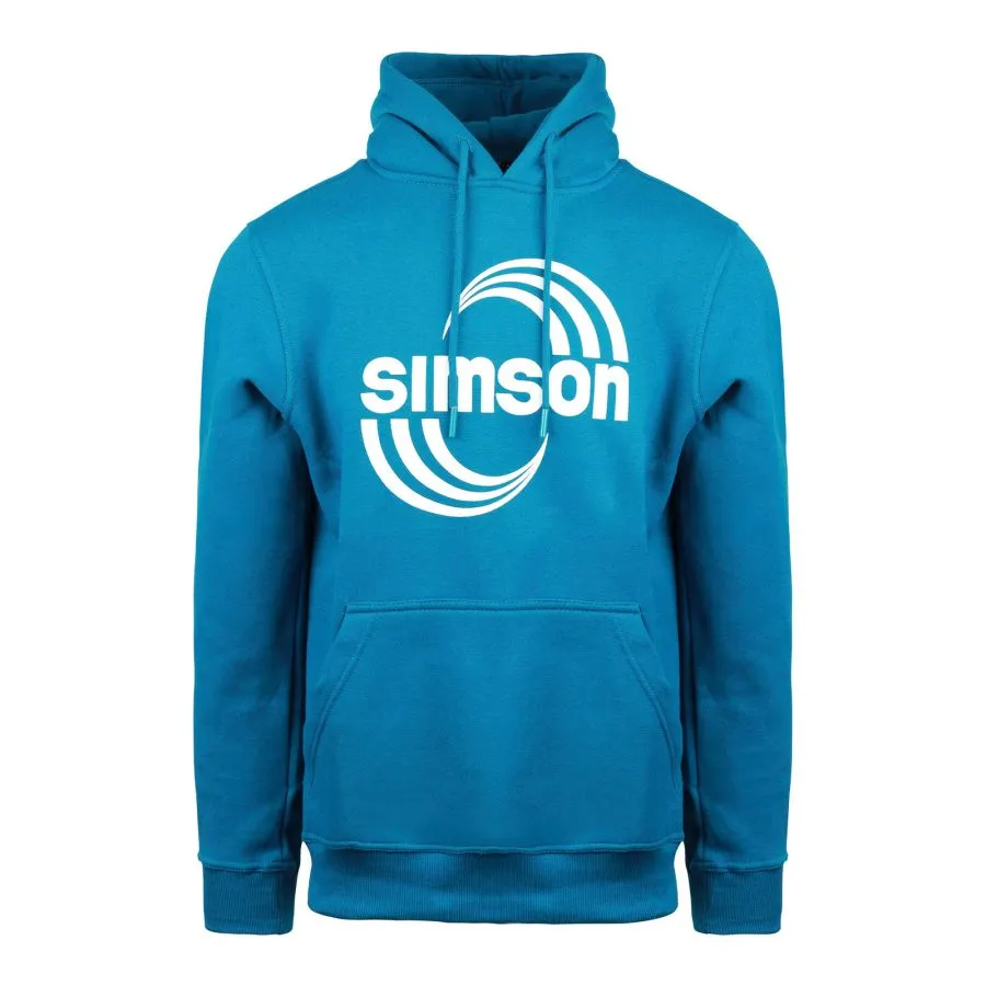 Hoodie Pullover PETROL Motiv: SIMSON Cross