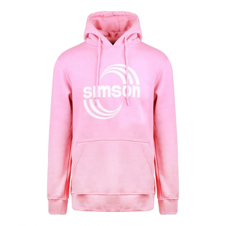 Hoodie Pullover ROSA Motiv: SIMSON Cross