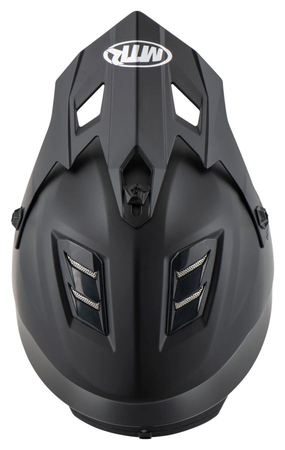 Kinderhelm Crosshelm MTR schwarz matt