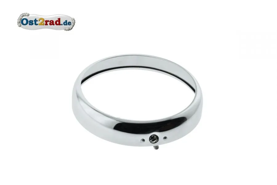 Lampenring IFA passend für MZ RT125 chrom Scheinwerferring