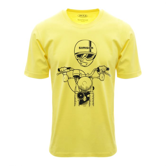 T-Shirt SIMSON S51 Kumpel hellgelb