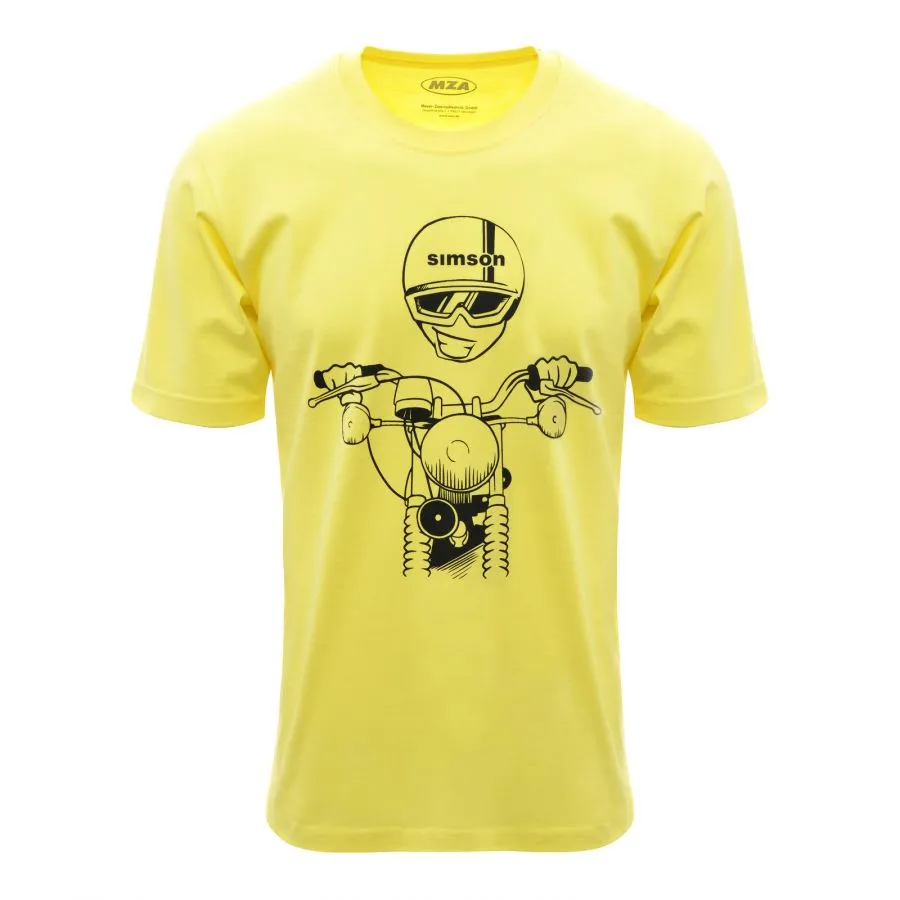 T-Shirt SIMSON S51 Kumpel hellgelb