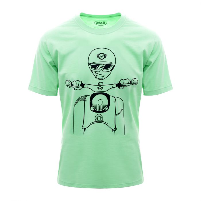 T-Shirt SIMSON Schwalbe Kumpel mintgrün