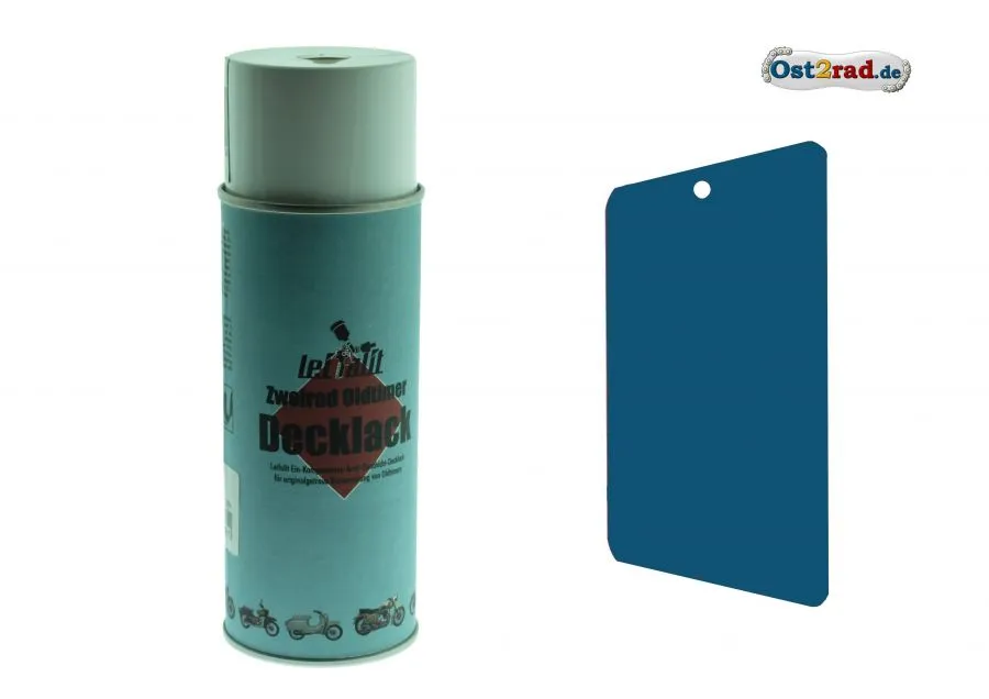 Spraydose, Decklack SIMSON + passend für MZ Leifalit 400ml, Olympiablau