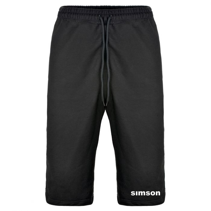 Sweathose knielang Herren SIMSON schwarz