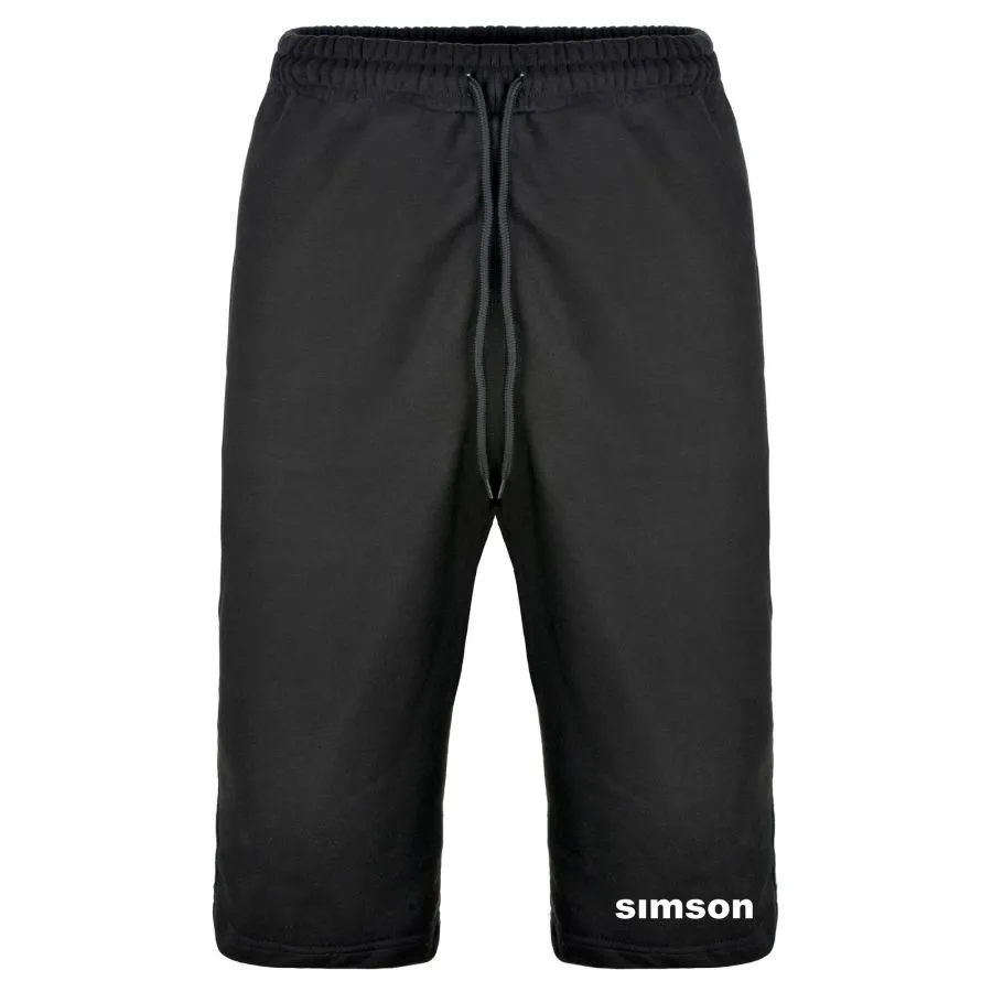 Sweathose knielang Herren SIMSON schwarz
