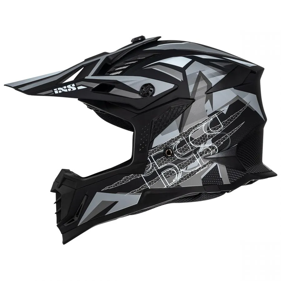 Crosshelm IXS 363 2.0 matt schwarz-anthrazit-weiss