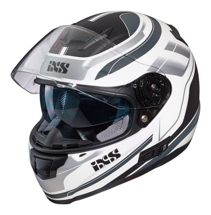 Integralhelm IXS 215 2.0 matt-weiss grau weiss