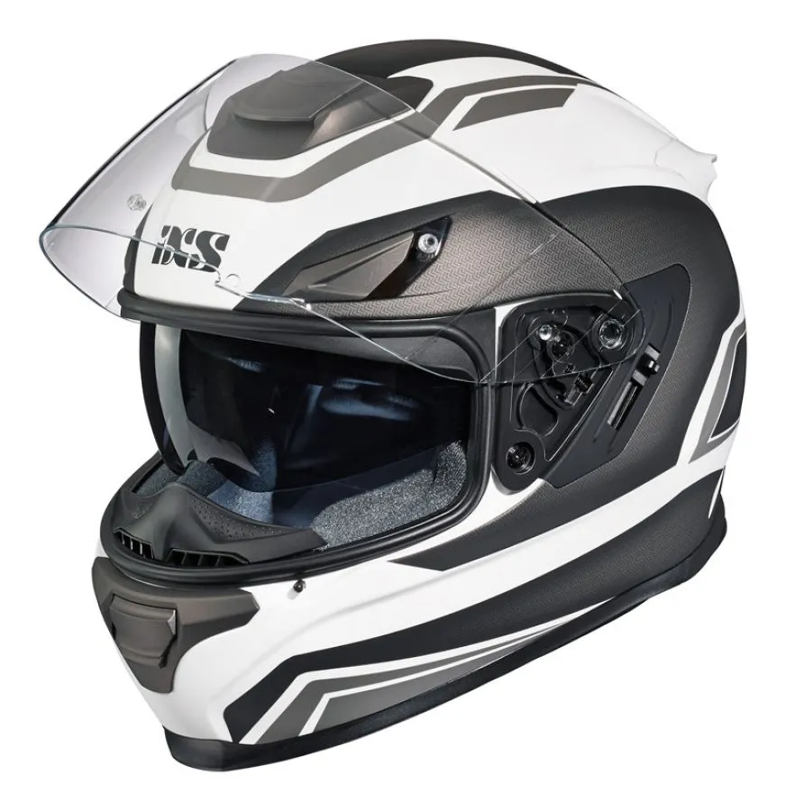 Integralhelm IXS 315 2.0 matt-weiss anthrazit grau