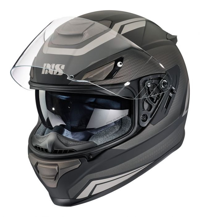 Integralhelm IXS 315 2.0 matt-schwarz anthrazit grau