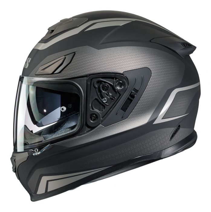 Integralhelm IXS 315 2.0 matt-schwarz anthrazit grau
