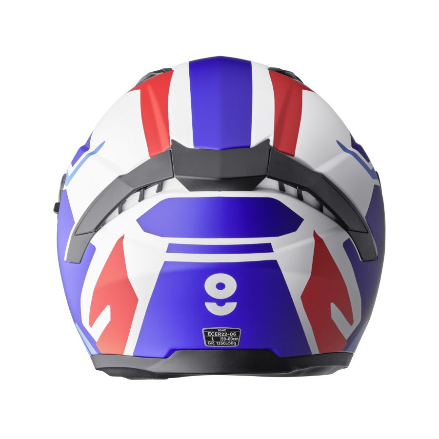 Jethelm Vectus Graphic matt-blau-rot