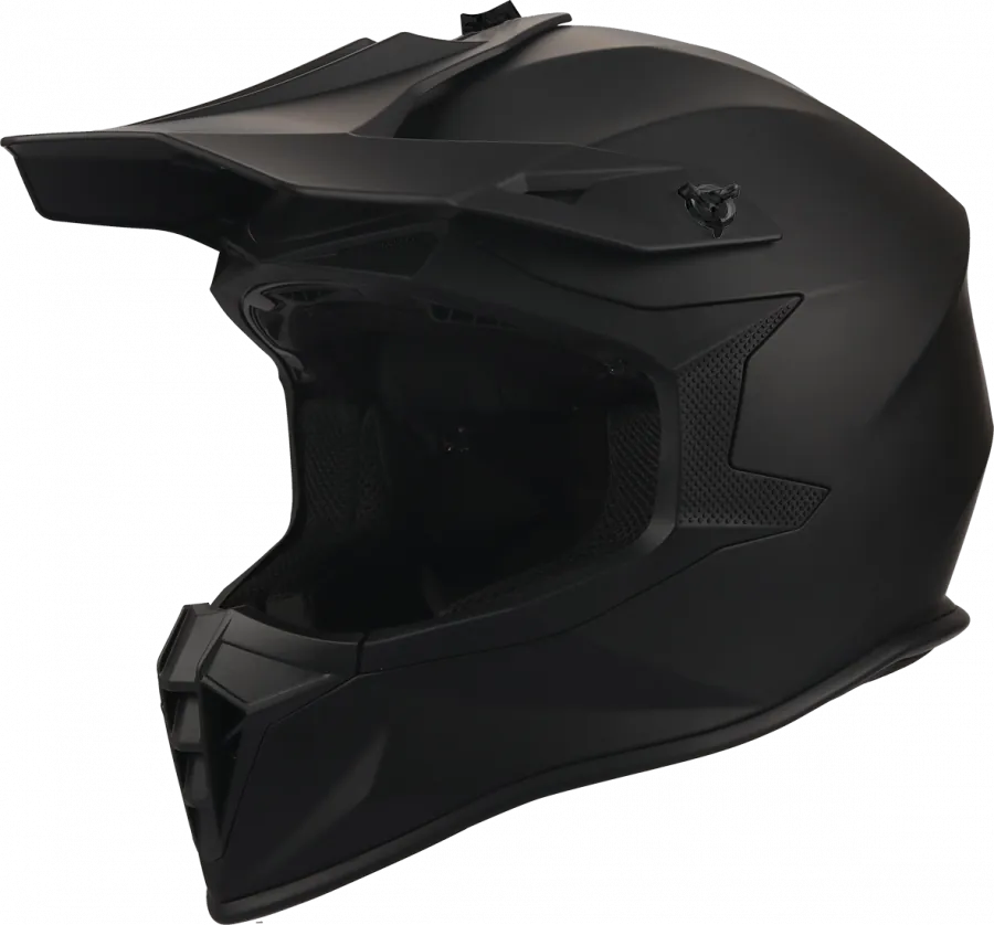Motocrosshelm Fortis gms matt schwarz