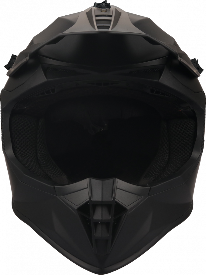 Motocrosshelm Fortis gms matt schwarz