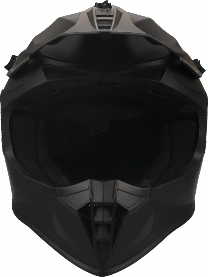 Motocrosshelm Fortis gms matt schwarz