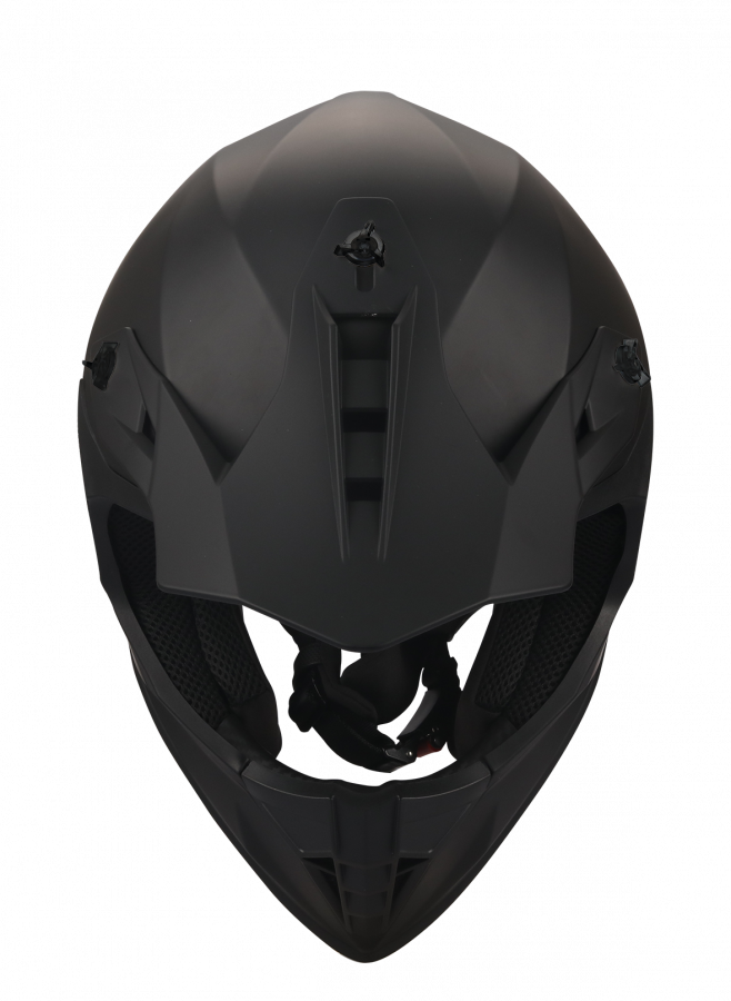 Motocrosshelm Fortis gms matt schwarz