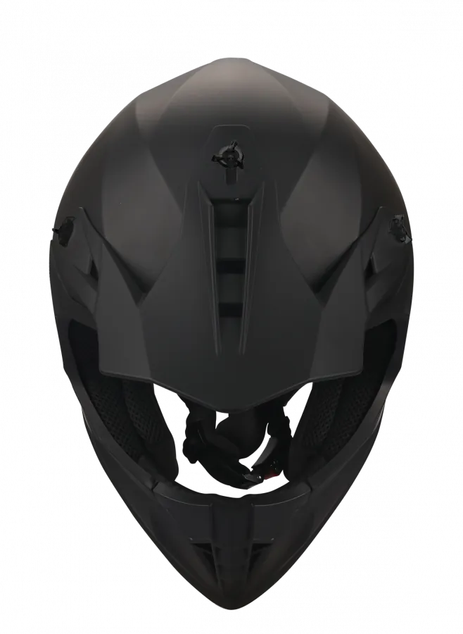 Motocrosshelm Fortis gms matt schwarz