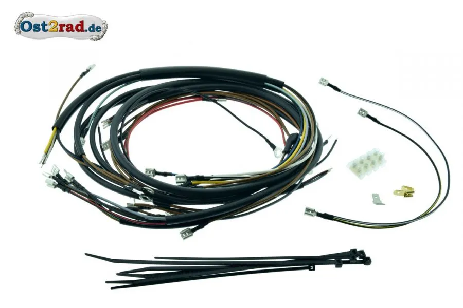Kabelbaumset KR51/1 6V mit Schaltplan - deutsche Produktion Kabelbaumset KR51/1 6V mit Schaltplan - deutsche Produktion