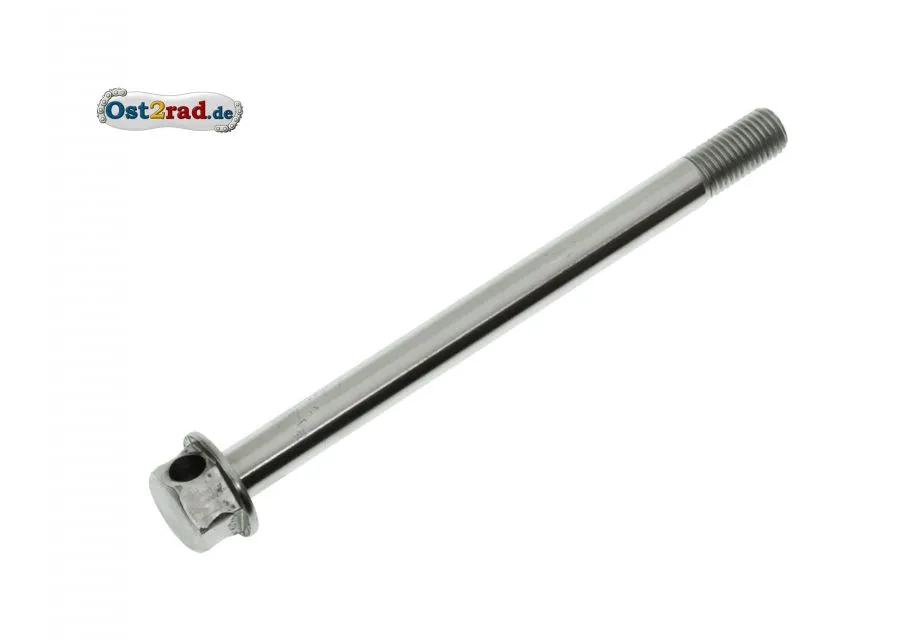 Steckachse hinten VERZINKT S50 S51 S70 SR50 und SR80.. mit Montagebohrung Steckachse hinten VERZINKT S50 S51 S70 SR50 und SR80.. mit Montagebohrung