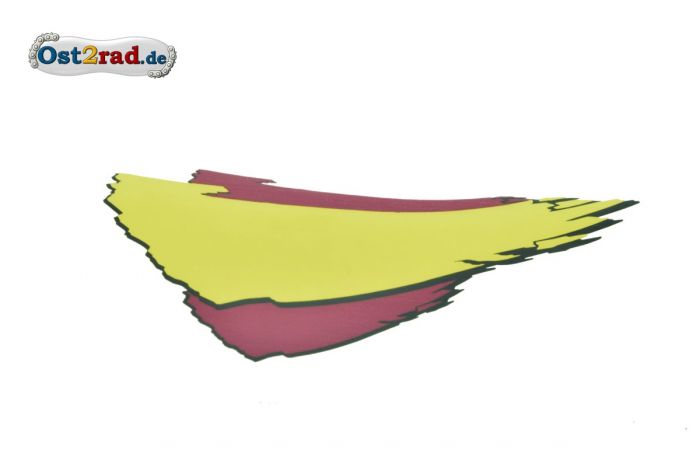 Aufkleber für Scheinwerfergehäuse Gamma Simson SR50 SR80