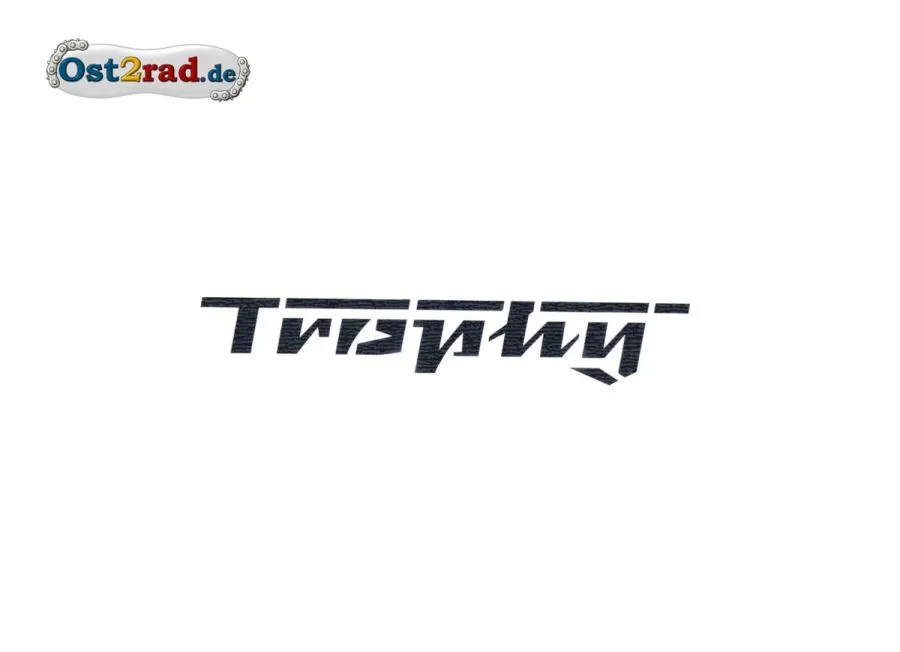 Aufkleber Tank passend für MZ ES 125 150 Trophy schwarz Aufkleber Tank passend für MZ ES 125 150 Trophy schwarz