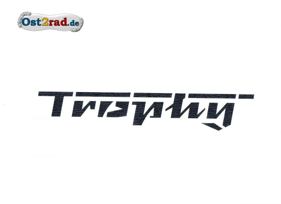 Aufkleber Tank passend für MZ ES 250/2 Trophy schwarz Aufkleber Tank passend für MZ ES 250/2 Trophy schwarz