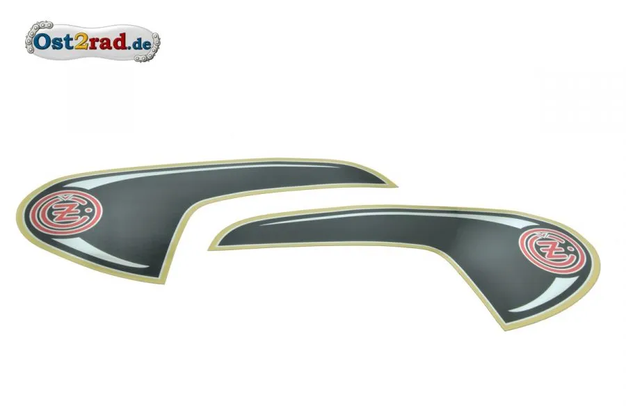 Aufklebersatz Tank CZ 476 477 Aufklebersatz Tank CZ 476 477