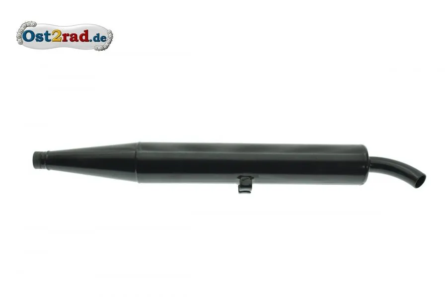 Auspuff kurz SIMSON S53 S83 ENDURO schwarz Auspuff kurz SIMSON S53 S83 ENDURO schwarz