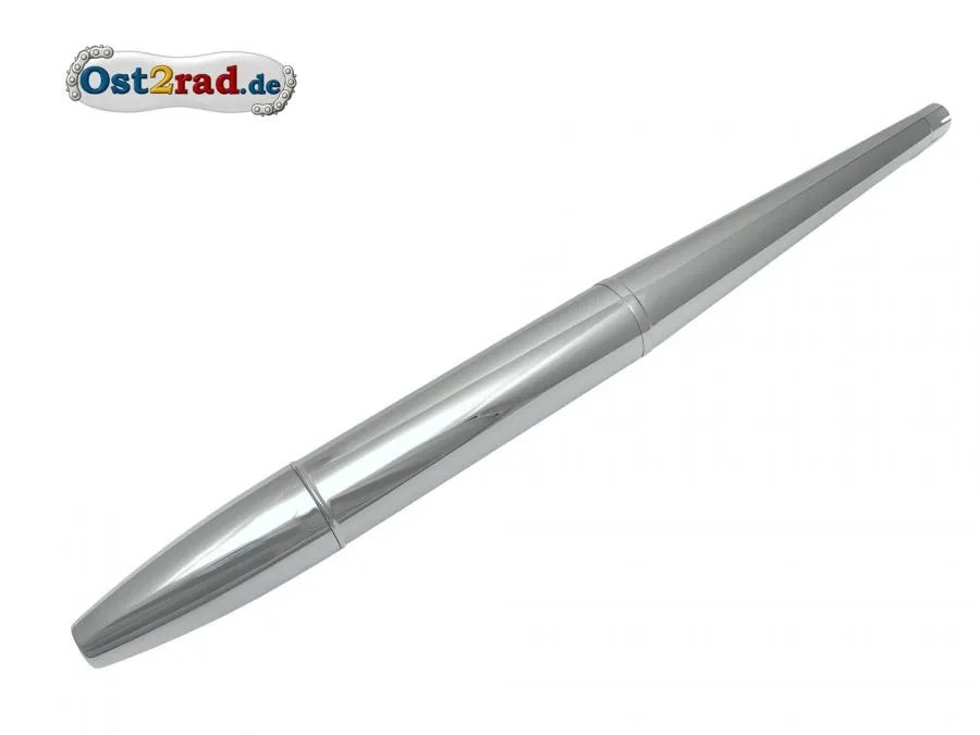 Auspuff Zigarre passend für MZ ES 175-1 250-1 300 ø 40mm zerlegbar