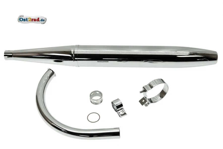 Auspuffsatz passend für MZ ES 125, 150 80cm Zigarre Auspuffsatz passend für MZ ES 125, 150 80cm Zigarre