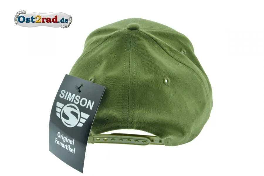 Basecap curved olivgrün Simson Basecap curved olivgrün Simson