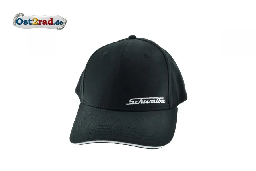 Basecap Schirmmütze mit Schwalbe Schriftzug Basecap Schirmmütze mit Schwalbe Schriftzug