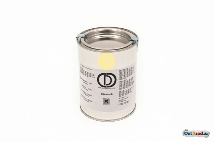 Originalfarbton beige passend für MZ ES 125 150 175 250 0,5l spritzfertig Basislack
