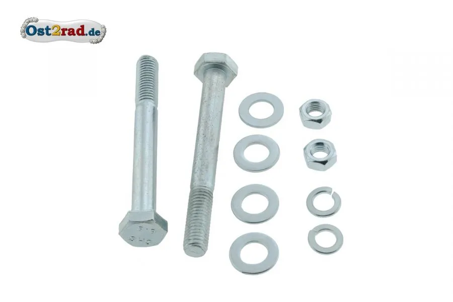 Befestigungs Set Sattelträger am Rahmen MZ ES, ETS, TS 125-150 Befestigungs Set Sattelträger am Rahmen MZ ES, ETS, TS 125-150