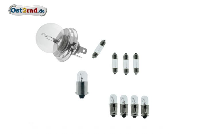 Birnensatz Glühlampen 12V passend für MZ ES 125 150 250 - BILUX