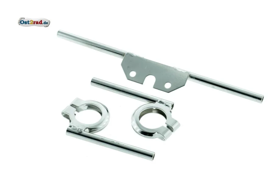 Blinkleuchtenträger Set vorn und hinten passend für Simson S51 S50 Chrom Blinkleuchtenträger Set vorn und hinten passend für Simson S51 S50 Chrom