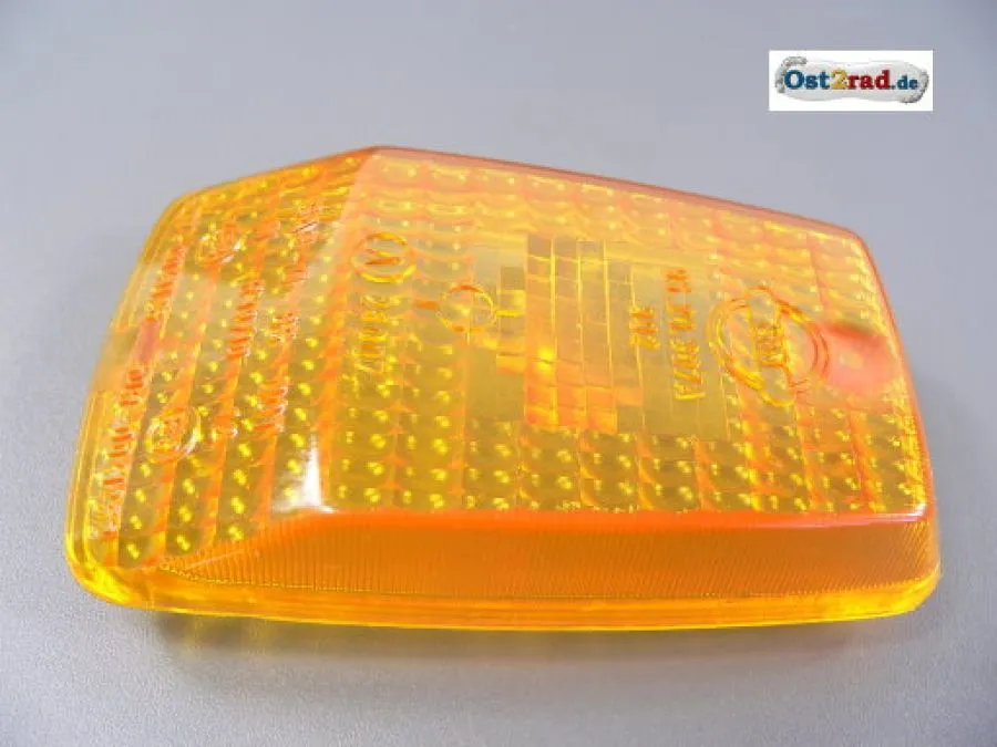 Blinkerkappe orange passend für MZ MuZ ETZ Kanuni 251, 301 Blinkerkappe orange passend für MZ MuZ ETZ Kanuni 251, 301