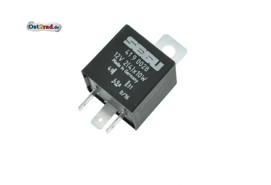 Blinkgeber SEGU passend für Simson MZ 12V 2(4) x 10W 8586.6/009