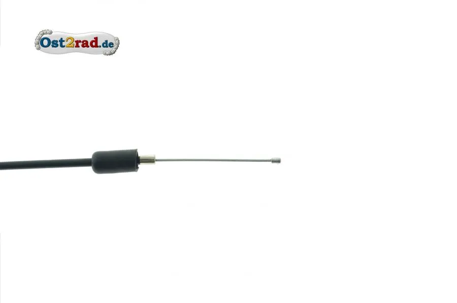 Bowdenzug Gas SCHWARZ S51E S53E BING-Vergaser mit SIMSON-Gasdrehgriff Bowdenzug Gas SCHWARZ S51E S53E BING-Vergaser mit SIMSON-Gasdrehgriff
