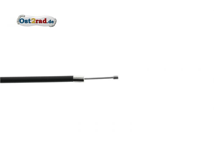 Bowdenzug Gas SCHWARZ TS250 250/1 Flachlenker für Vergaser 26N1-3 dt. Prod.