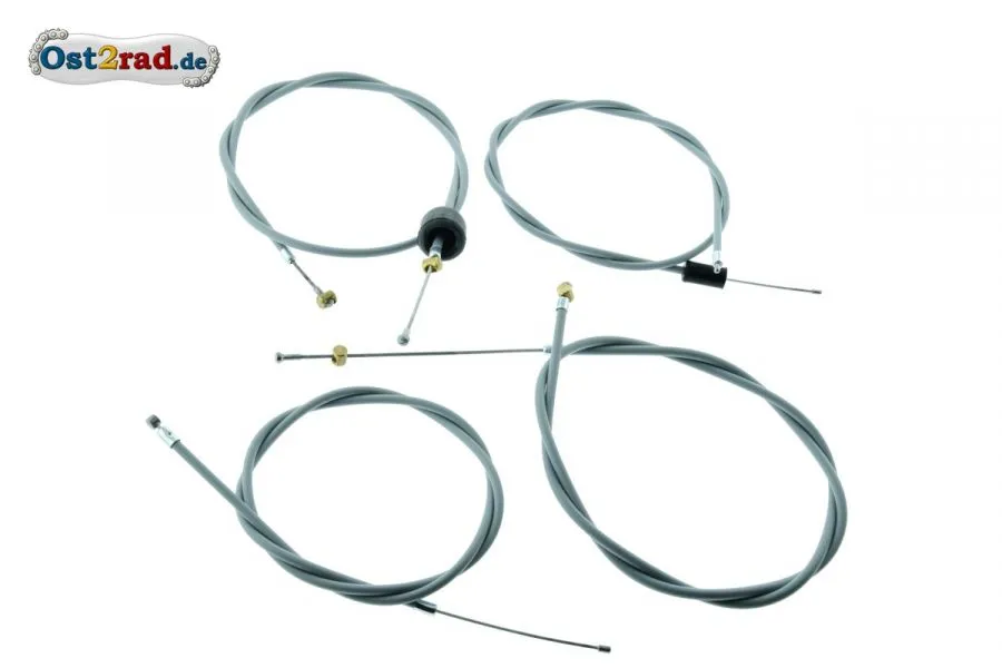 Bowdenzugsatz passend für MZ ES 175 250 /2 GRAU Import Bowdenzugsatz passend für MZ ES 175 250 /2 GRAU Import