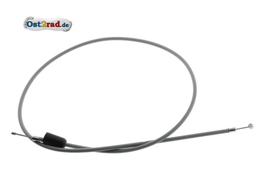 Bowdenzug Gas GRAU ETS125 150 250 2 TEILIGES KOPFSTÜCK FLACH Bowdenzug Gas GRAU ETS125 150 250 2 TEILIGES KOPFSTÜCK FLACH