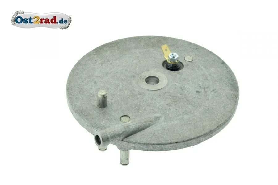 Bremsankerplatte hinten SIMSON Vogelserie Bremszug innen Alu natur teilmontiert - Originalteil Bremsankerplatte hinten SIMSON Vogelserie Bremszug innen Alu natur teilmontiert - Originalteil