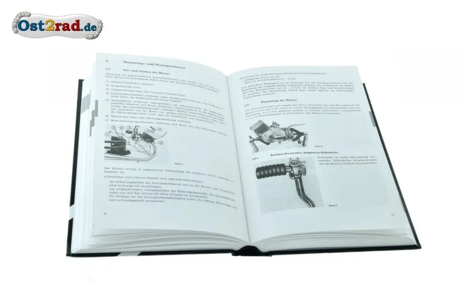 Buch Schwalbe KR51/1 und KR51/2 Reparaturanleitung und Ersatzteilkataloge