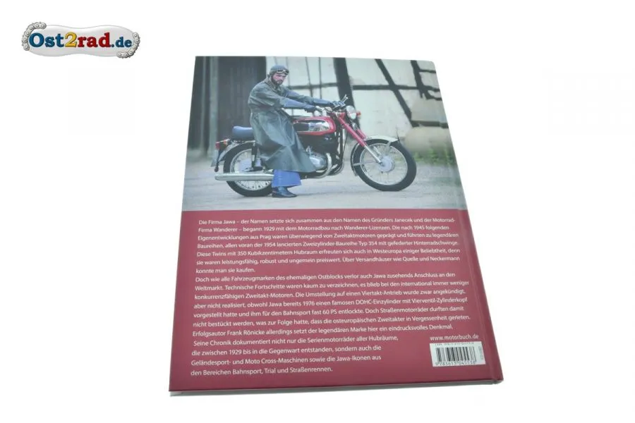 Buch Typenaufstellung Jawa Motorräder seit 1929 Frank Rönicke
