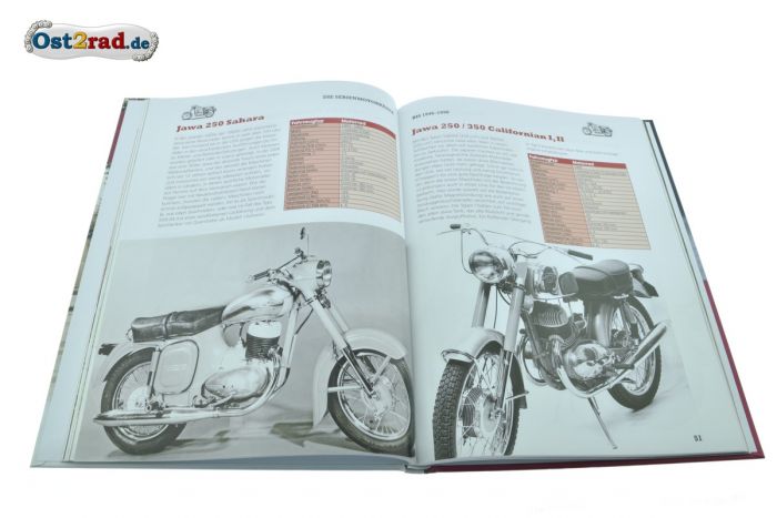 Buch Typenaufstellung Jawa Motorräder seit 1929 Frank Rönicke