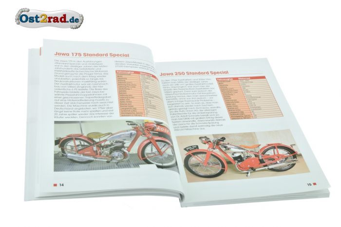 Buch Typenkompass Jawa-Motorräder seit 1929
