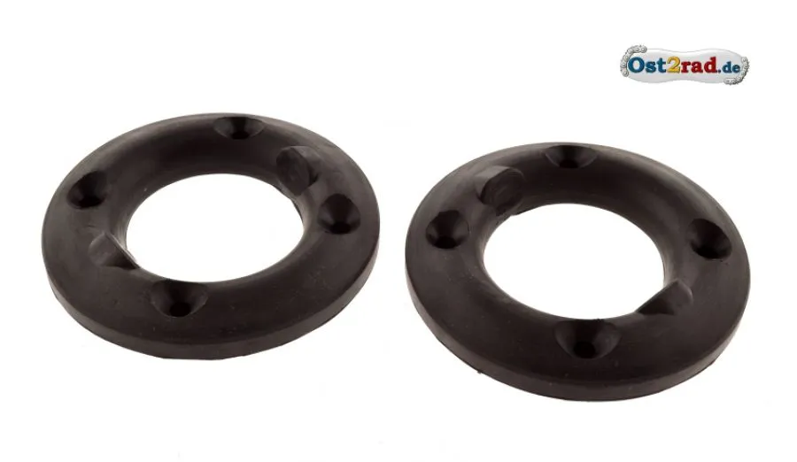 Dämpfungsringhälften Paar Gummi Kardan passend für MZ BK 350
