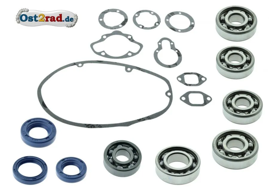 Dichtungs- und Lagersatz RT125-3 BLAU