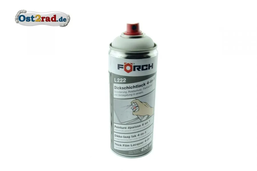 Dickschichtlack 4-in-1 weiß RAL 9010 400ml